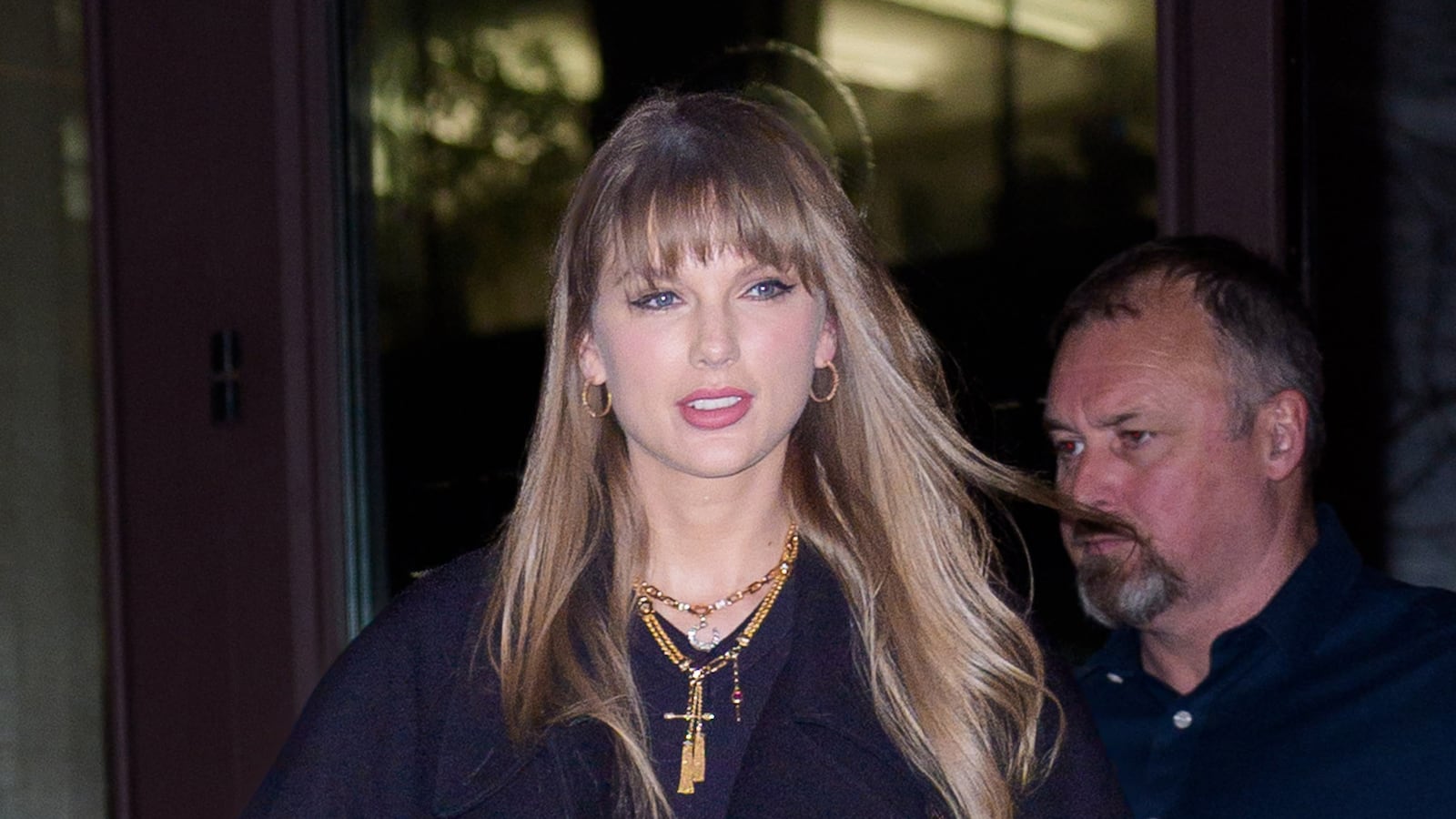 NEW YORK, NY - NOVEMBER 3: Taylor Swift is seen on November 3, 2025 in New York City. (Photo by XNY/Star Max/GC Images)