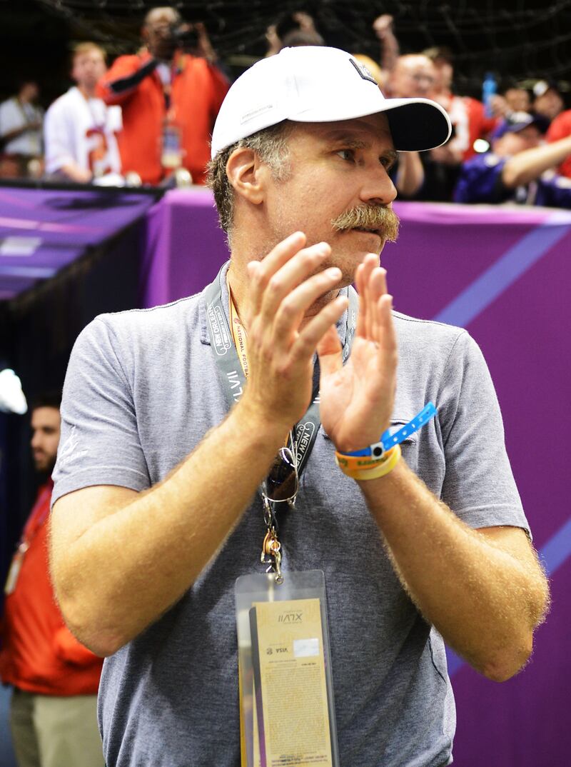 galleries/2013/02/04/katharine-mcphee-jennifer-hudson-more-celebrities-at-super-bowl-xlvii-photos/ferrell-stars-at-super-bowl_dflyml