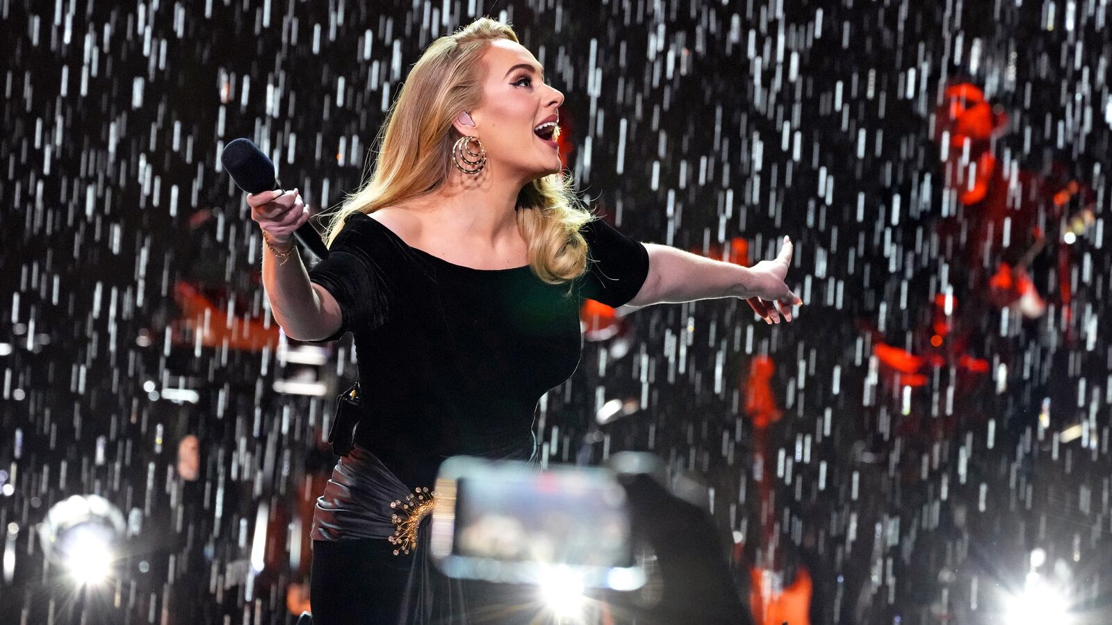 Adele performs onstage during her Las Vegas residency Opening at Caesars Palace on November 18, 2022 in Las Vegas, Nevada.