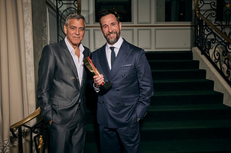 George Clooney and Noah Wyle