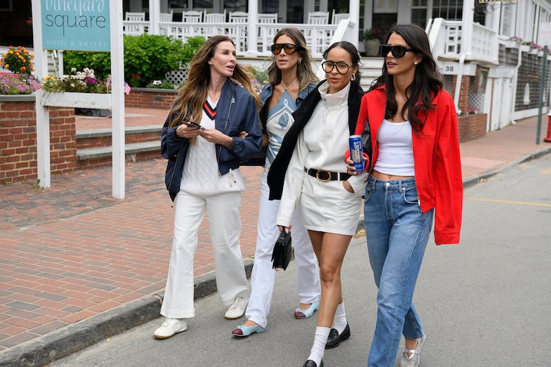 Carole Radziwill, Erin Lichy, Sai De Silva, and Erika Hammond