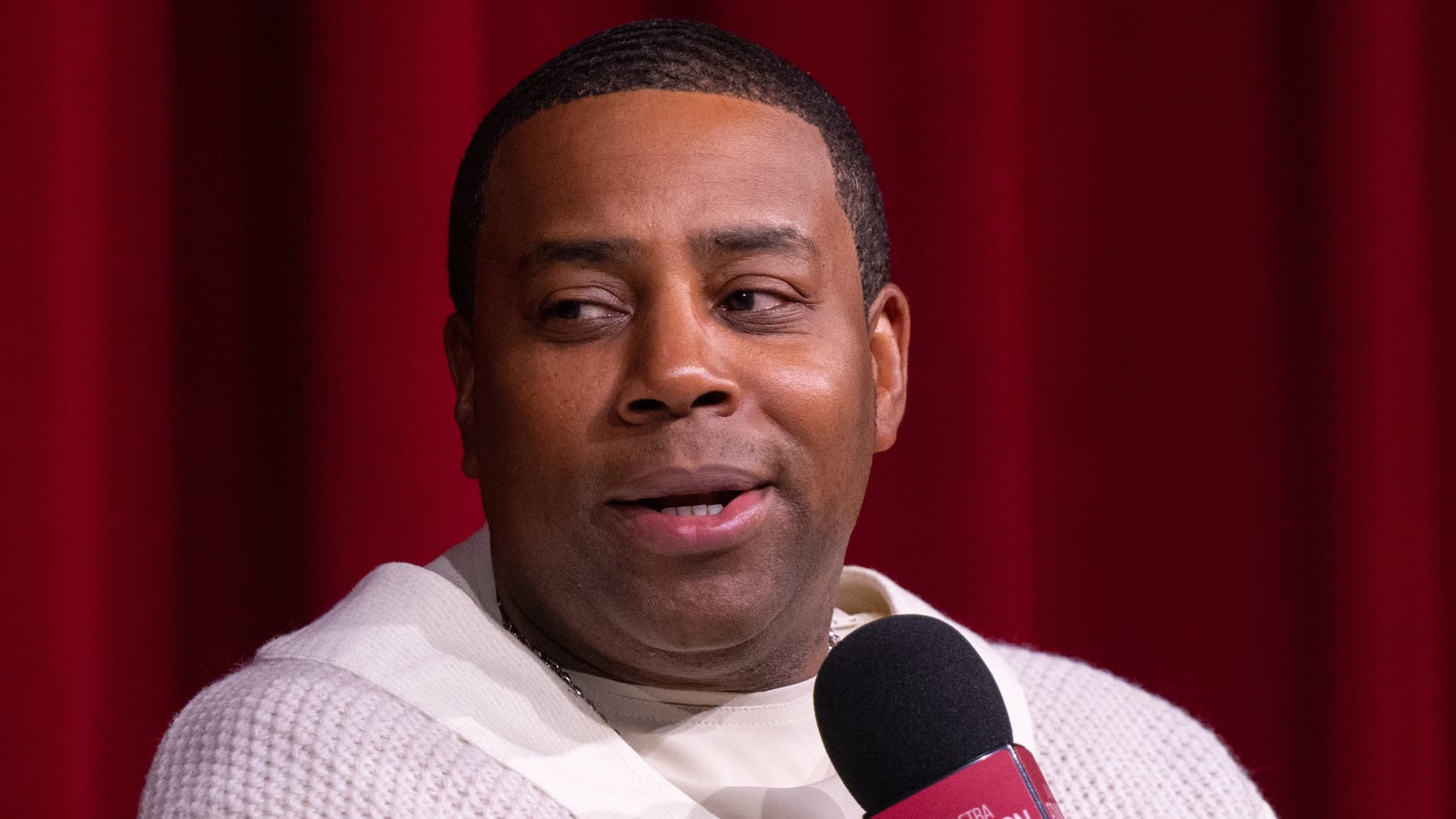LOS ANGELES, CALIFORNIA - JUNE 01: Actors Kenan Thompson (L) and Ashley Padilla attend the SAG-AFTRA Foundation Conversations Presents "Saturday Night Live" event at The Meryl Streep Center for Performing Artists on June 01, 2026 in Los Angeles, California. (Photo by Amanda Edwards/Getty Images for SAG-AFTRA Foundation)