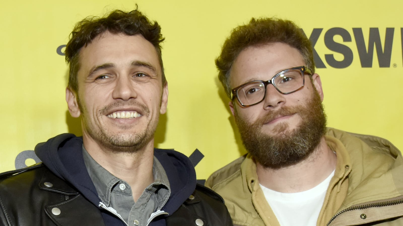 Seth Rogen and James Franco in 2017