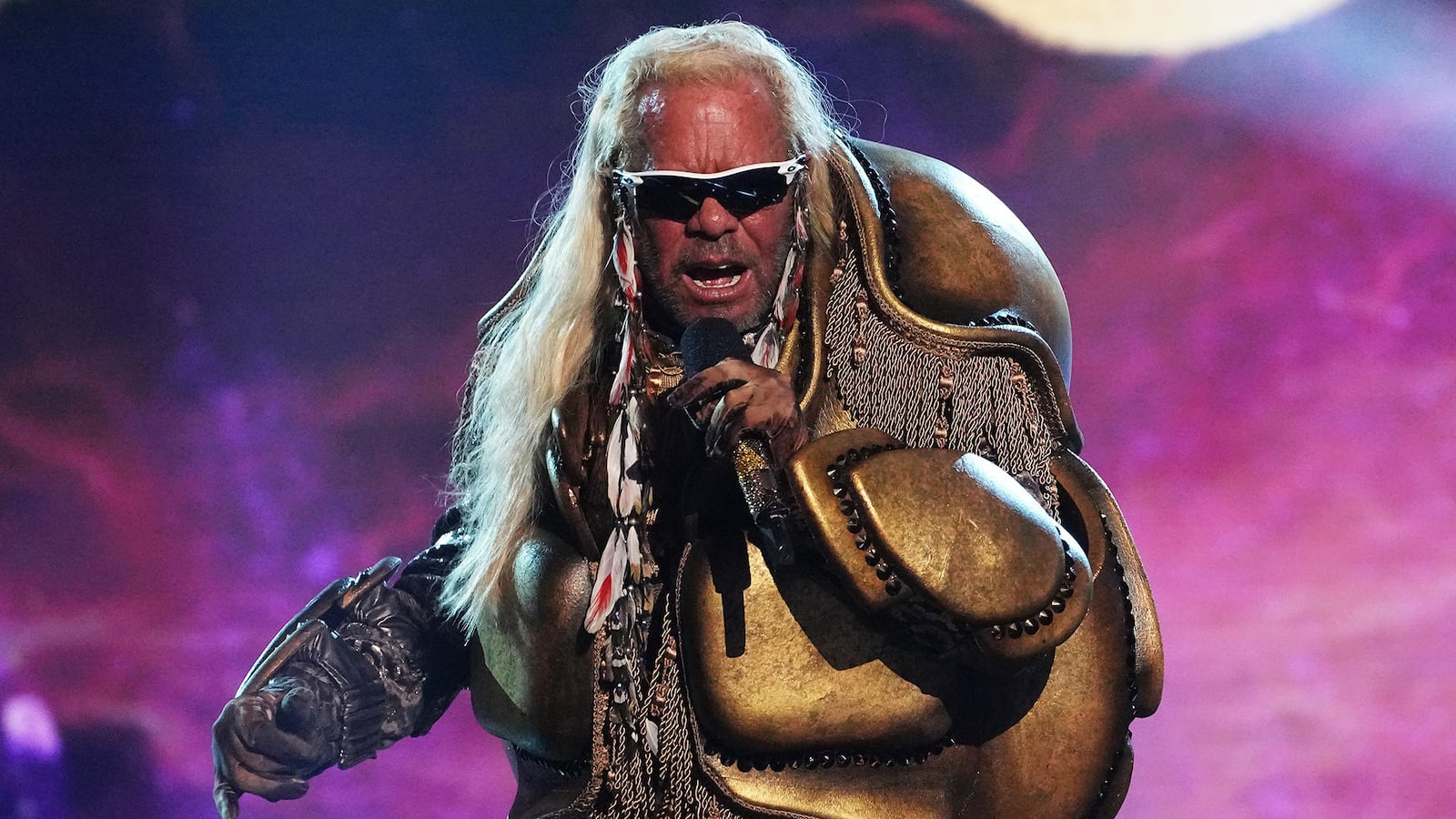 Duane Chapman aka Dog the Bounty Hunter in “The Masked Singer”
