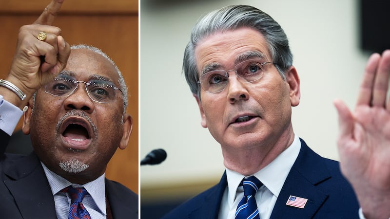 Gregory Meeks and Scott Bessent