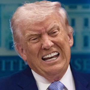 WASHINGTON DC, UNITED STATES - APRIL 6: The United States President Donald Trump holds a Press Conference in the James S. Brady Press Briefing Room at the White House on April 6, 2026, in Washington DC, United States. (Photo by Celal Gunes/Anadolu via Getty Images)