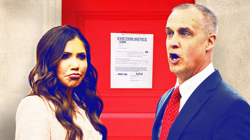 Kristi Noem and Corey Lewandowski get evicted.