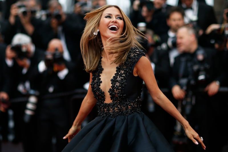 71st Cannes Film Festival - Screening of the film "Solo: A Star Wars Story" out of competition - Red Carpet Arrivals - Cannes, France May 15, 2018. Victoria Bonya poses. REUTERS/Stephane Mahe