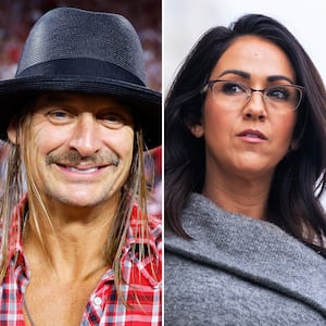Kid Rock and Lauren Boebert.