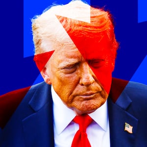 Donald Trump photo illustration