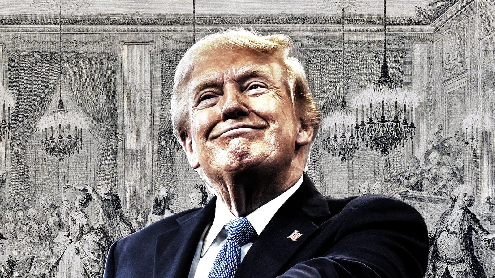 Donald Trump's ballroom fantasy