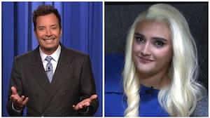Jimmy Fallon and “Natalie Harp”