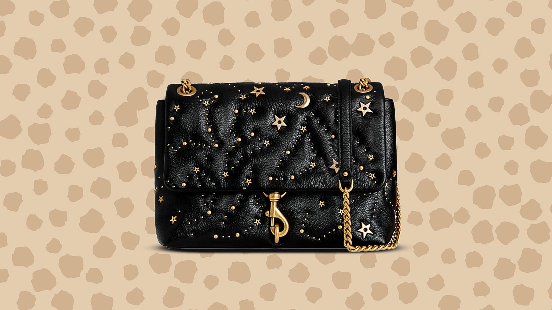 Rebecca Minkoff Edie Flap Shoulder with Celestial Studs