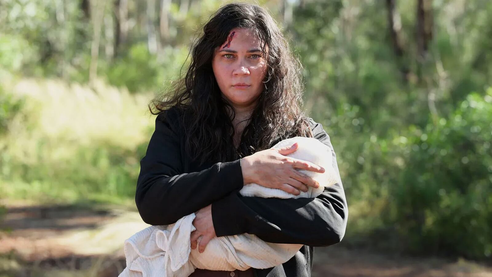 A photo including a still from the film The Moogai in the Sundance Film Festival