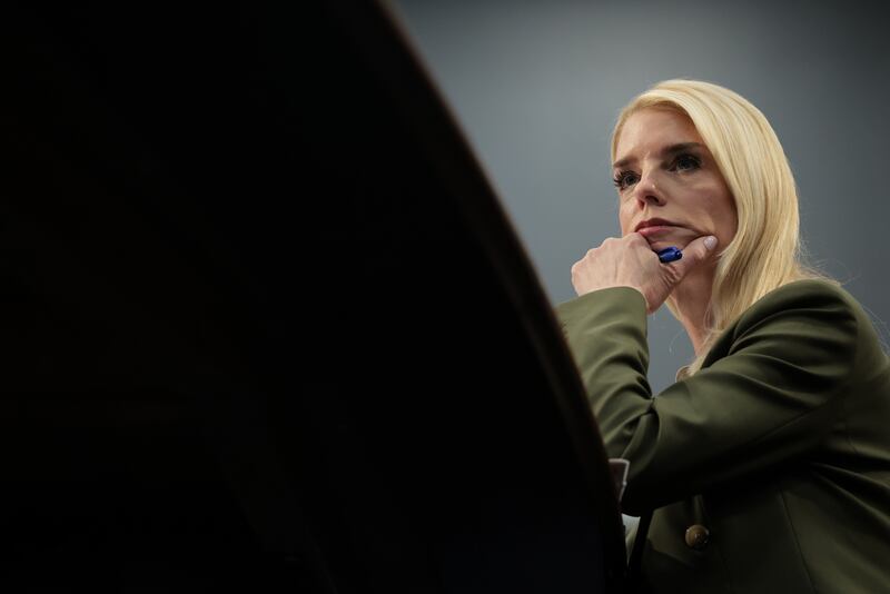 U.S. Attorney General Pam Bondi testifies before the House Committee on Appropriations at the U.S. Capitol on June 23, 2025 in Washington, DC.