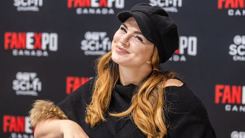 Gina Carano attends FAN EXPO Canada 2024 at Metro Toronto Convention Centre on August 24, 2024 in Toronto, Ontario.