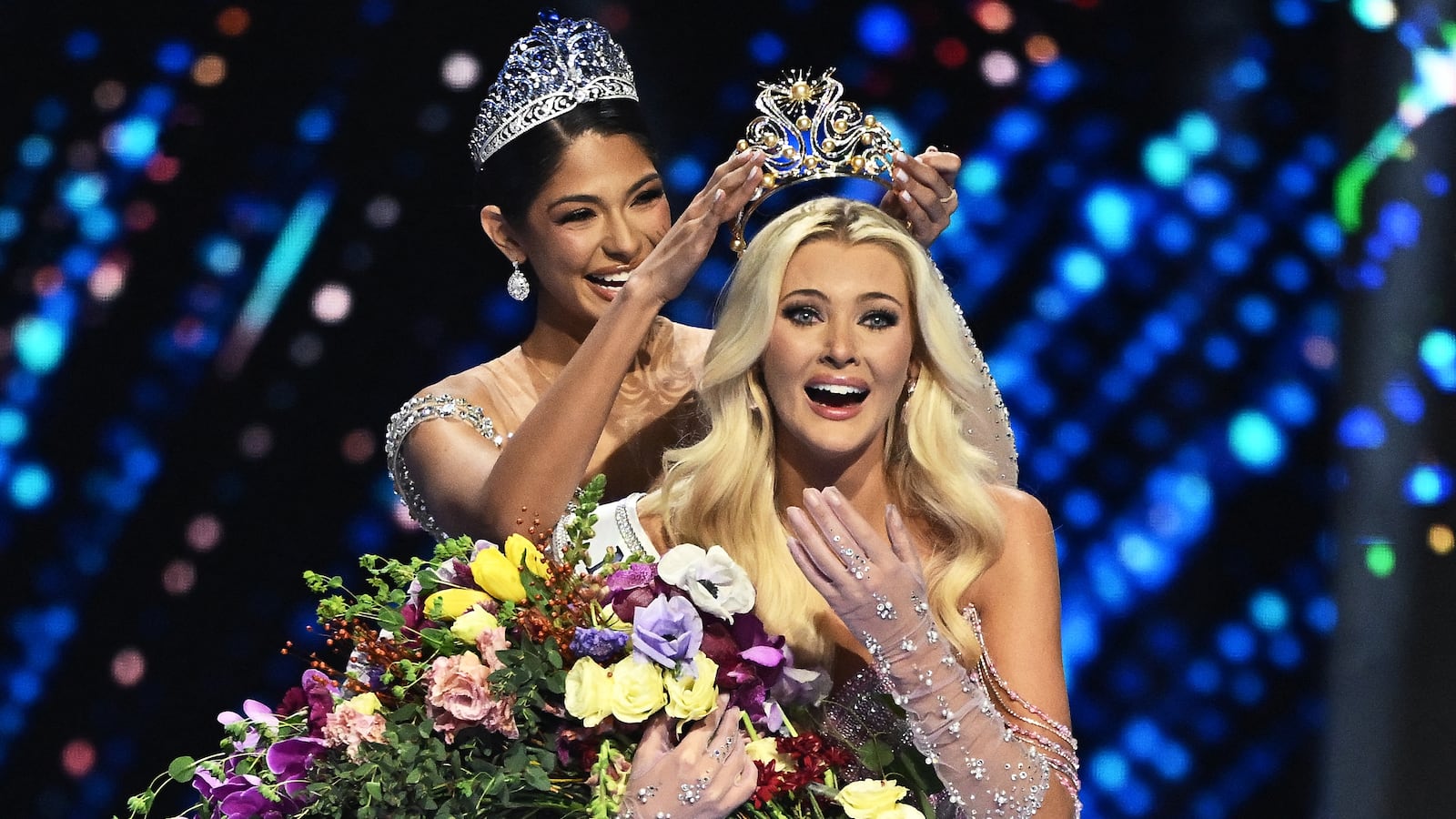 The newly crowned Miss Universe 2024.