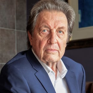 Errol Musk, the father of tech billionaire Elon Musk who spent his early life in apartheid-era South Africa, poses for a portrait at his house Langebaan, South Africa on May 26, 2022. (Photo by GIANLUIGI GUERCIA / AFP) (Photo by GIANLUIGI GUERCIA/AFP via Getty Images)