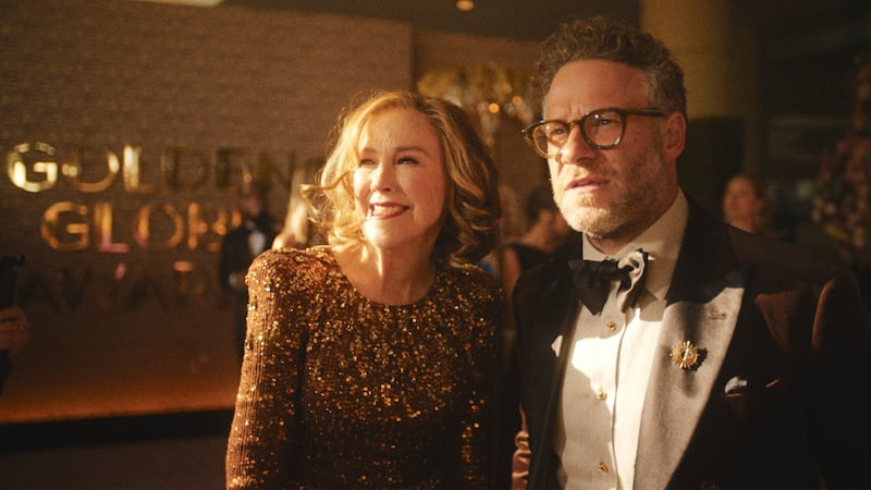 Catherine O’Hara and Seth Rogen in The Studio.