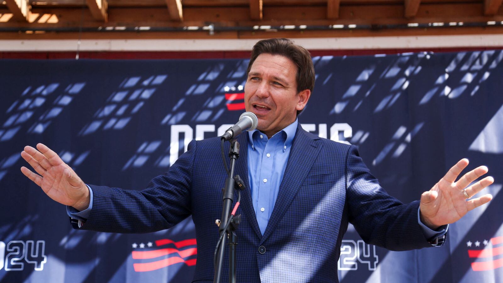 Florida Governor and Republican U.S. presidential candidate Ron DeSantis
