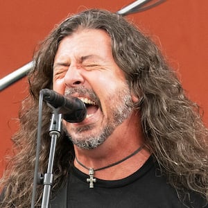 Donald Trump and Dave Grohl