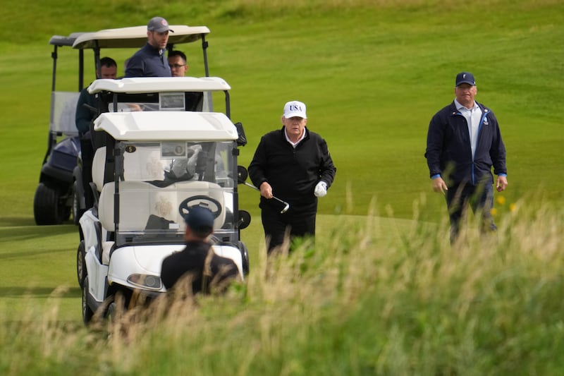 Trump has made golf outings a regular part of his presidency.