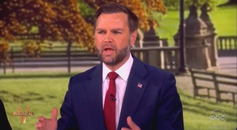 JD Vance on The View.