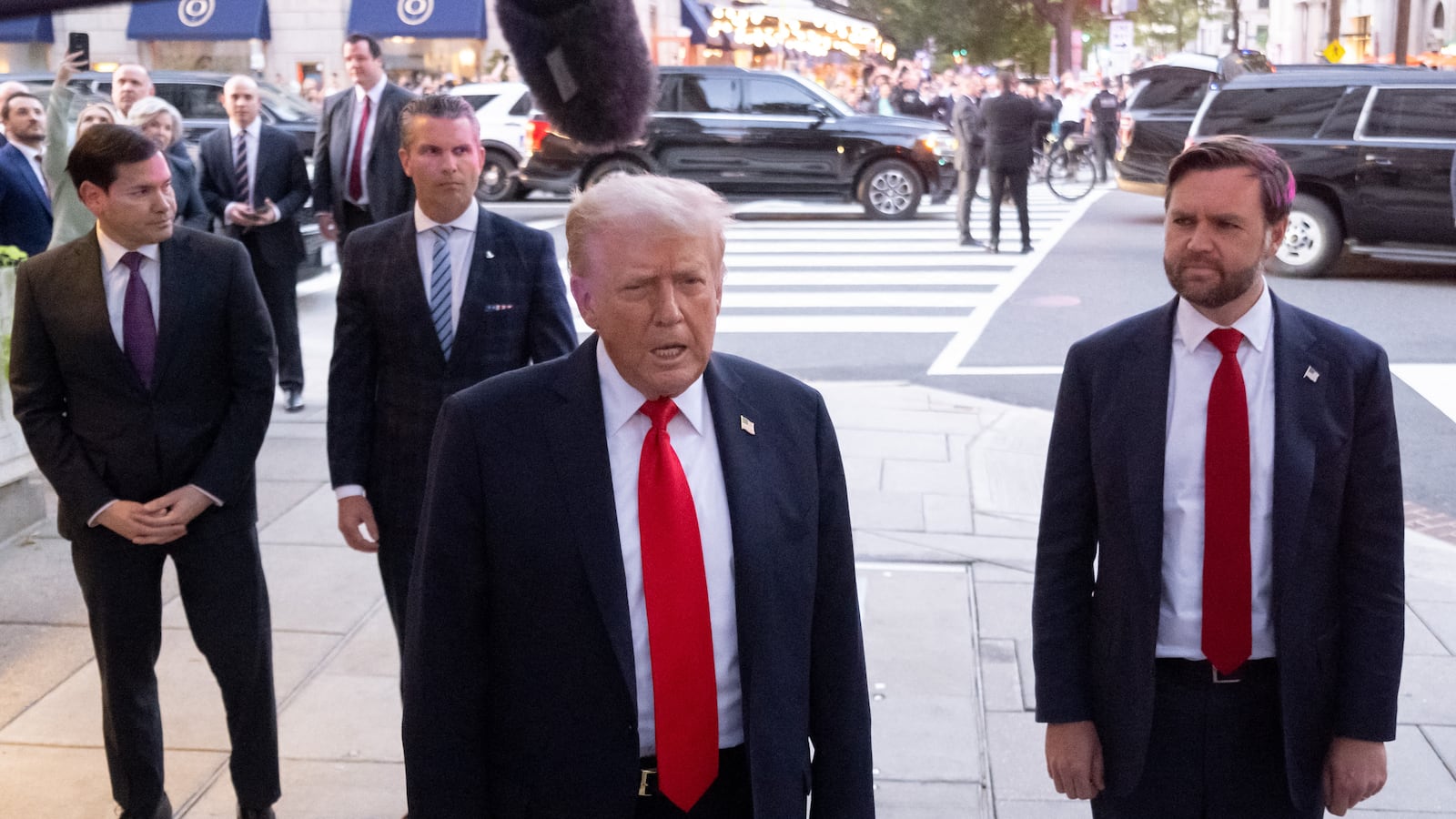 Trump, Vance, Hegseth and Rubio