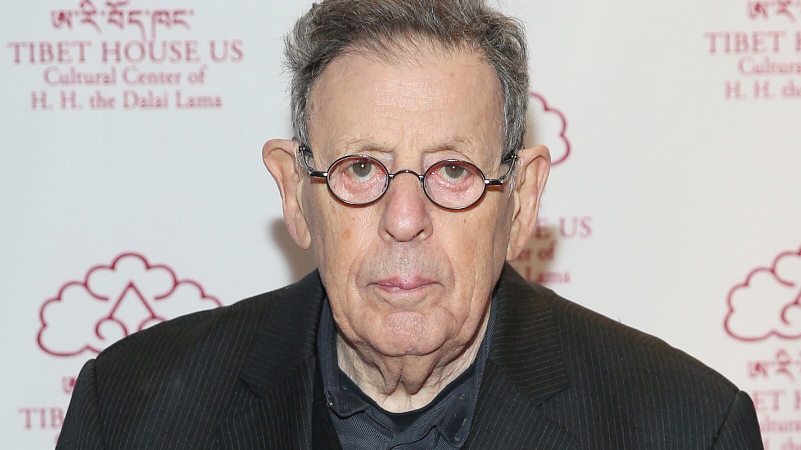 Philip Glass at at a gala in 2023.