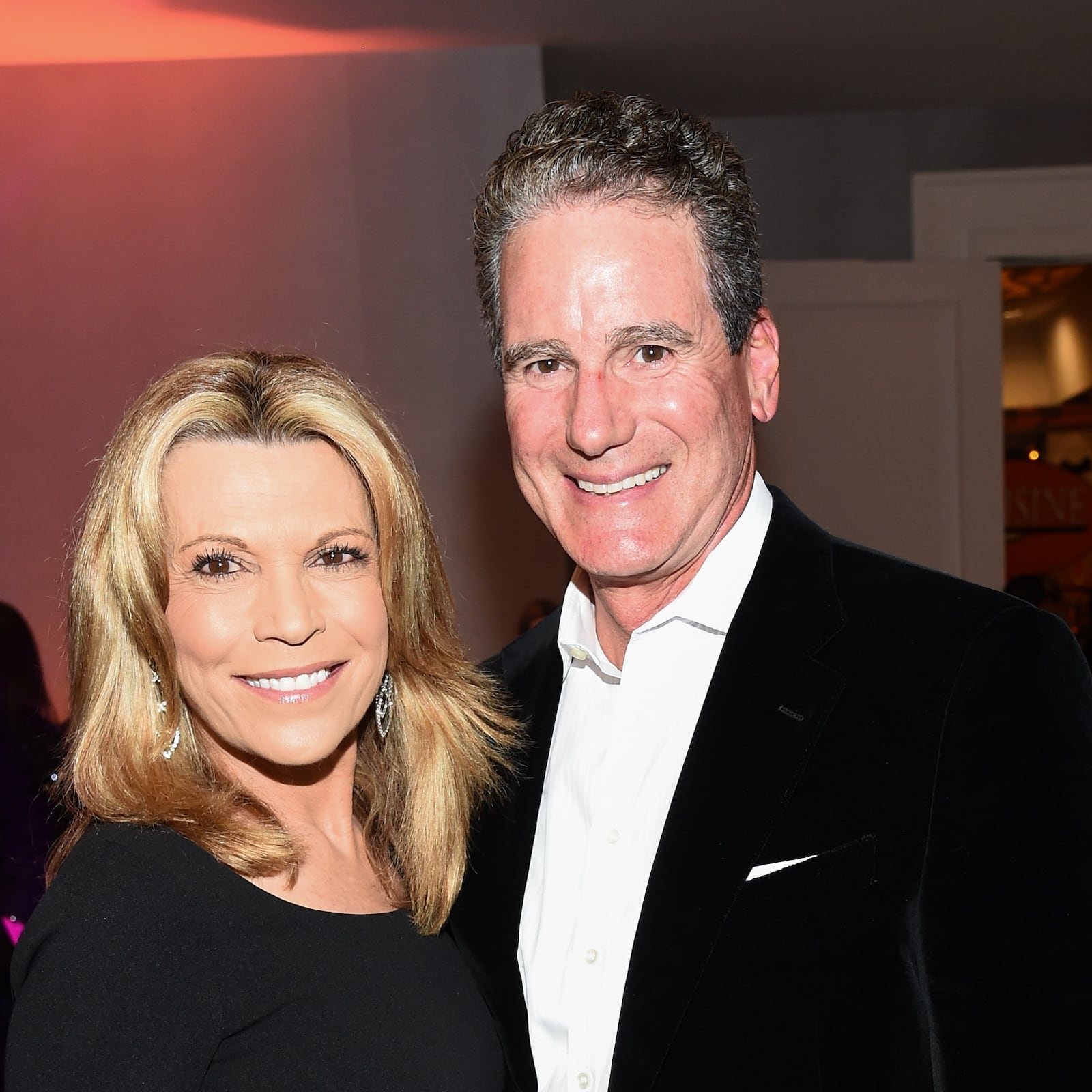 John Donaldson and Vanna White