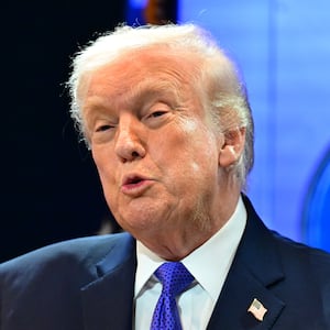 President Donald Trump speaks during a press conference at the White House, Washington, D.C., US on February 20, 2026.