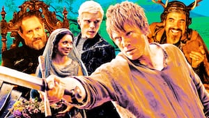 A photo illustration of A Knight of the Seven Kingdoms.