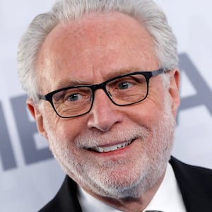 CNN television news anchor Wolf Blitzer poses as he arrives at the WarnerMedia Upfront event in New York City, New York, U.S., May 15, 2019. REUTERS/Mike Segar