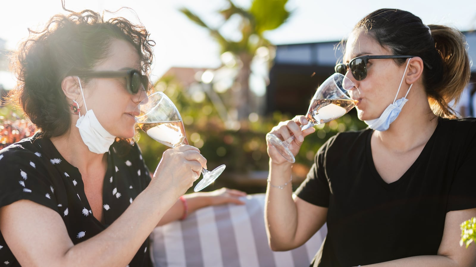 Young Adult Women Socializing in the New-Normal Period