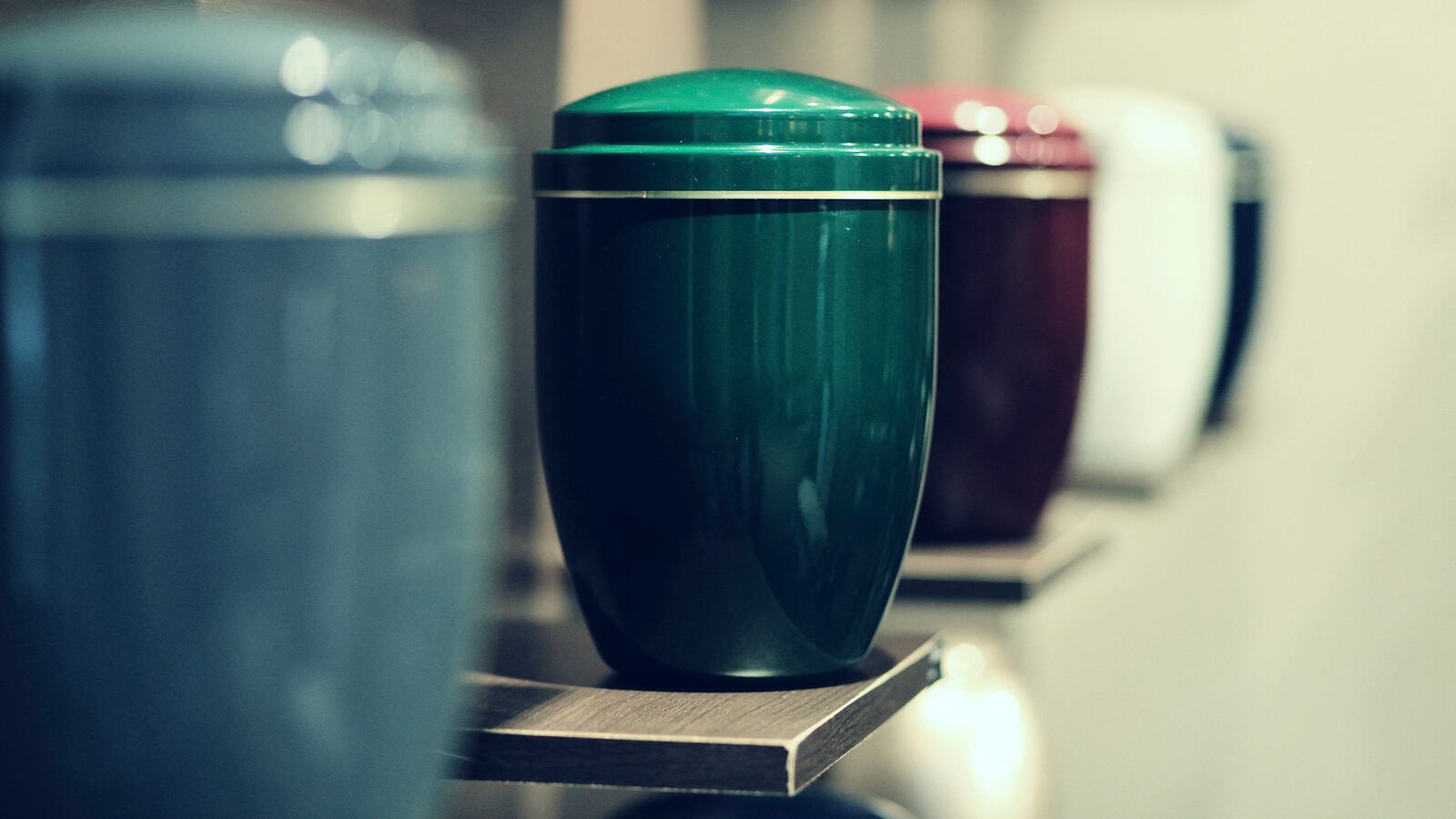 Stock image showing urns.