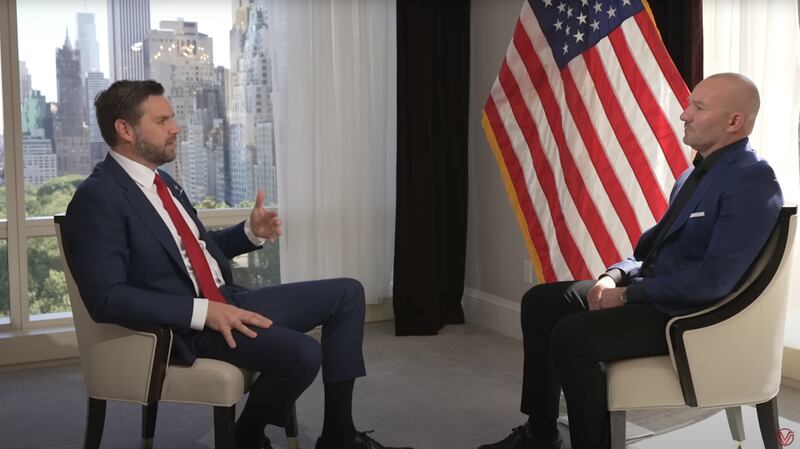 Vance was pro-shutdown during a chat with Shawn Ryan in October last year.