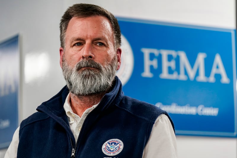 Office of Response and Recovery Director Gregg Phillips took the position after having no official disaster-relief experience.