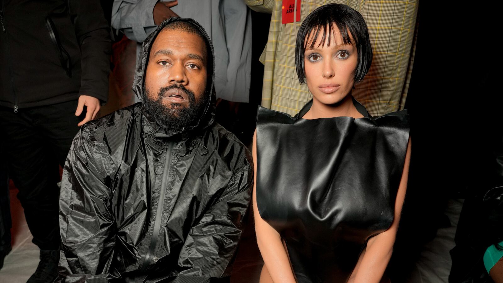 Kanye West and Bianca Censori