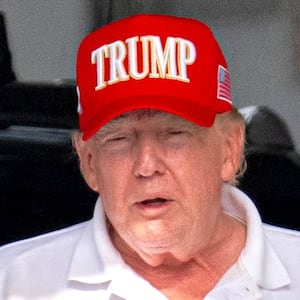 U.S. President Donald Trump views North Portico renovations as he returns to the White House, in Washington, D.C., U.S., July 11, 2026.