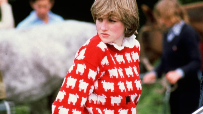 Princess Diana Black Sheep Sweater