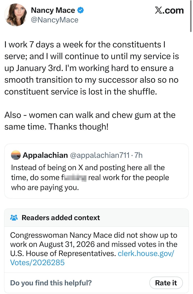 nancy mace