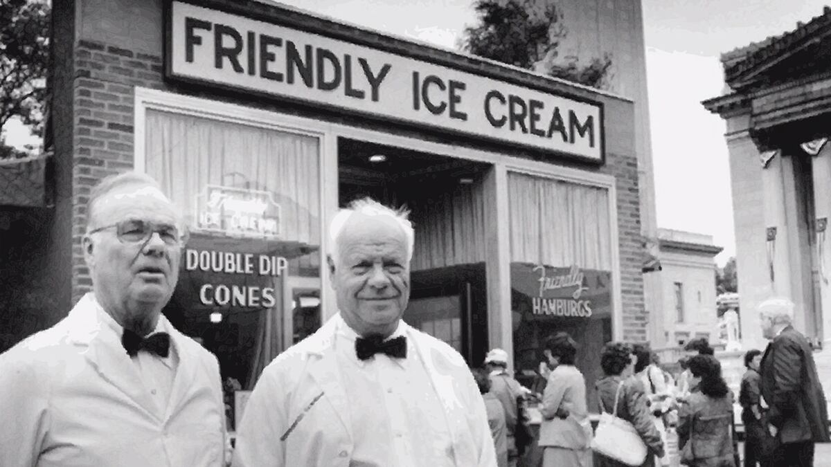 Behind the Counter of Friendly’s