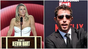 Chelsea Handler and Tony Hinchcliffe