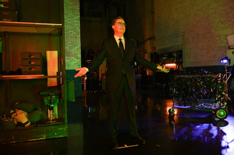 Stephen Colbert on the CBS series The Late Show with Stephen Colbert