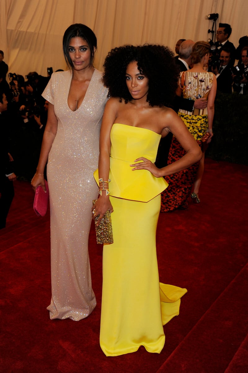 Rachel Roy (left) and Solange Knowles (right)