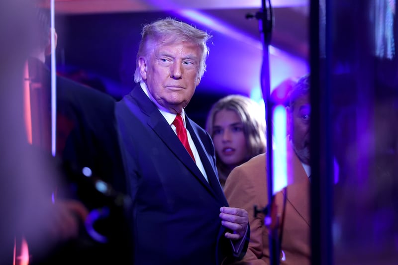 Donald Trump at MSG