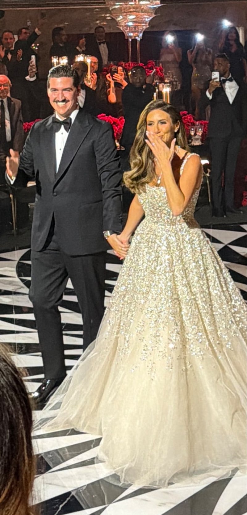 Alina Habba and Turhan Mildon's wedding at the Waldorf Astoria in Manhattan.