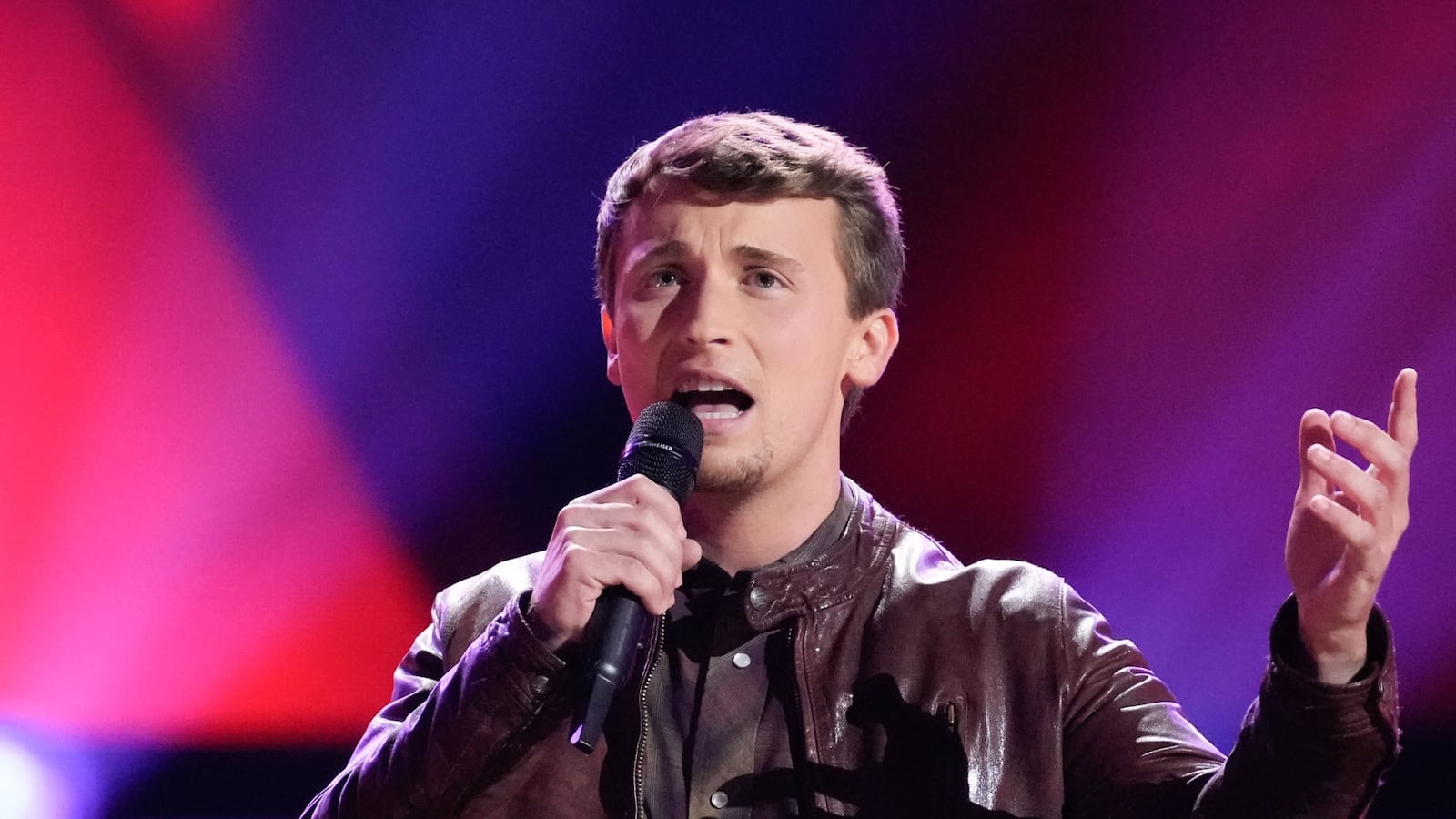 THE VOICE -- "The Blind Auditions Part 7" Episode 2407 -- Pictured: Dylan Carter -- (Photo by: Greg Gayne/NBC via Getty Images)