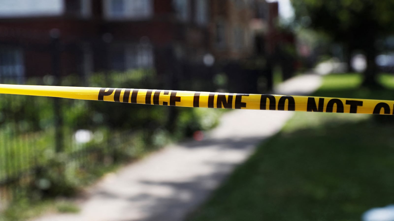 Crime scene tape