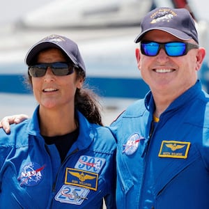 Butch Wilmore and Suni Williams